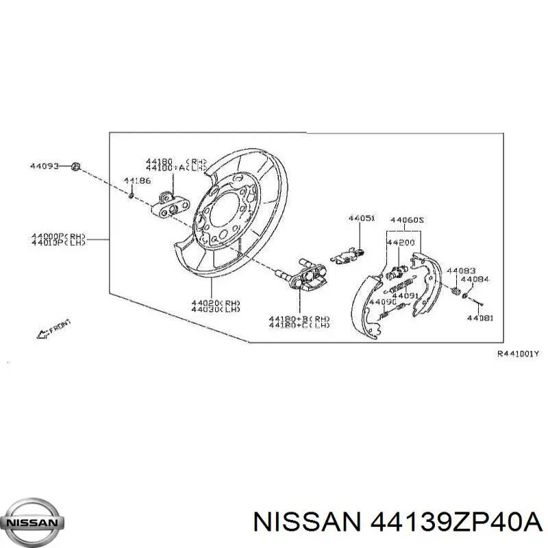 44139ZP40A Nissan/Infiniti