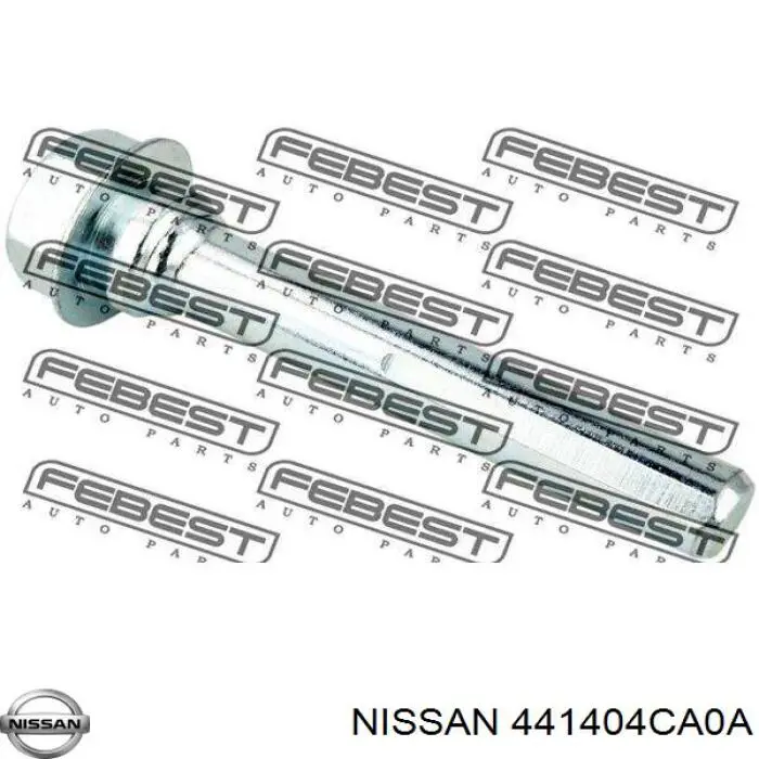 Направляющая суппорта переднего Nissan 441404CA0A