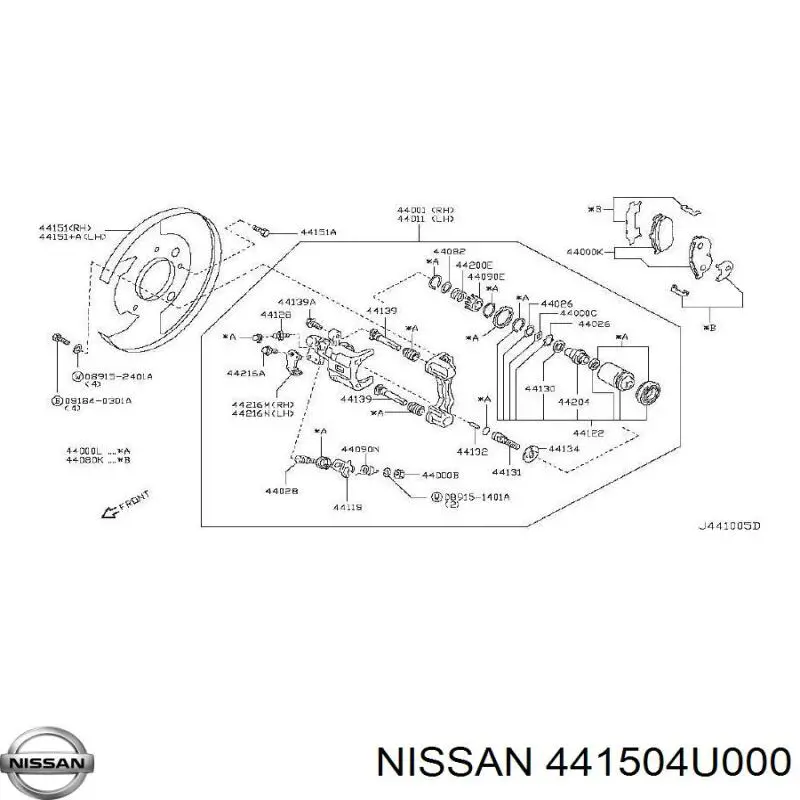  441504U000 Nissan