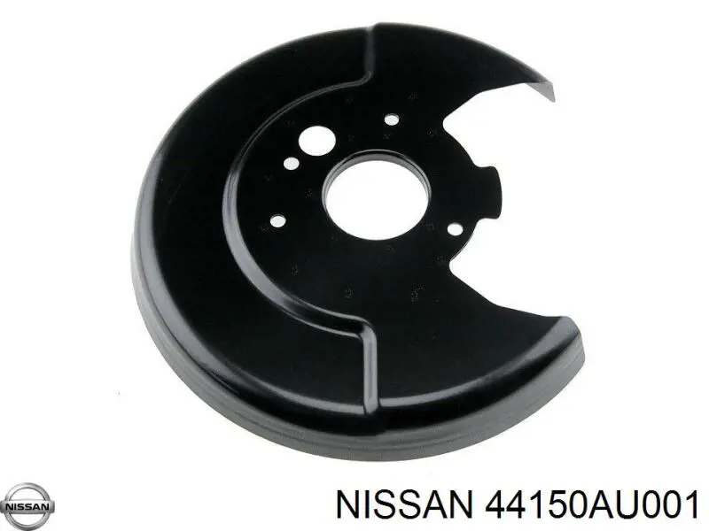 44150AU001 Nissan защита тормозного диска заднего правая
