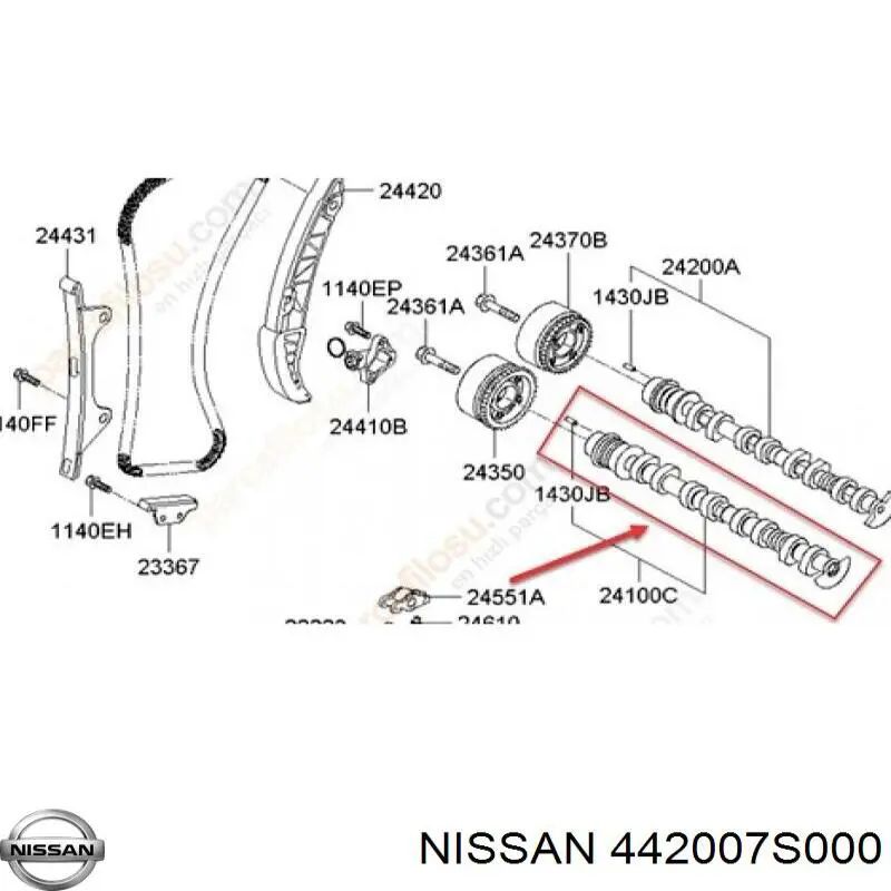  442007S000 Nissan