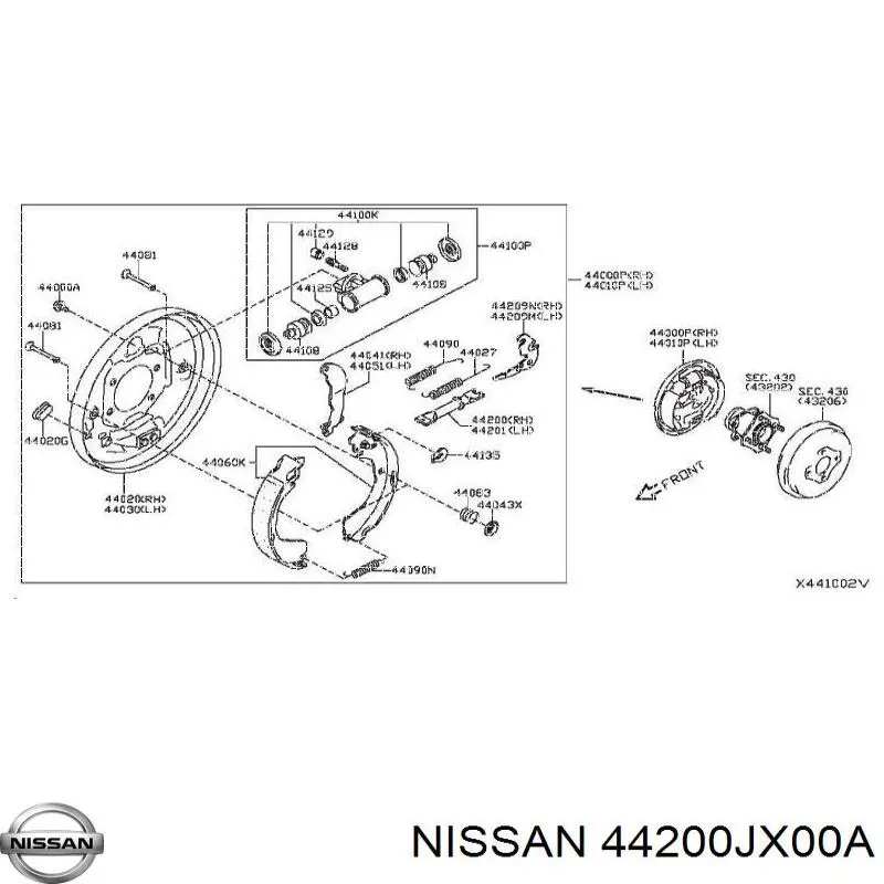 44200JX00A Nissan/Infiniti 