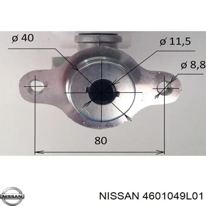 Цилиндр тормозной главный 4601049L01 Nissan