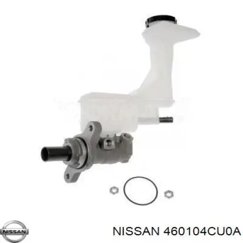 Цилиндр тормозной главный Nissan 460104CU0A