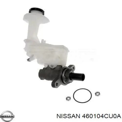 Цилиндр главный тормоза (гидротормозов) Nissan/Infiniti 460104CU0A цена, от 11.68 USD