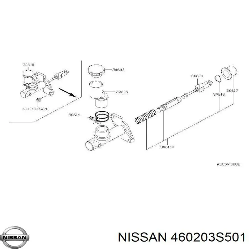  Nissan/Infiniti 460203S501 цена, от 5.79 USD