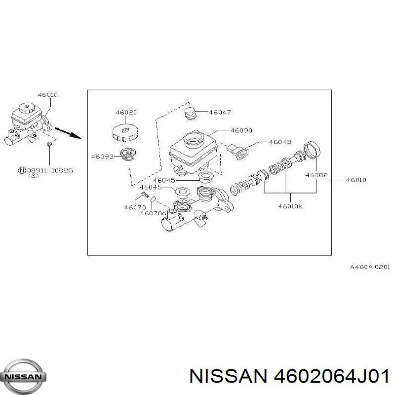  4602064J01 Nissan