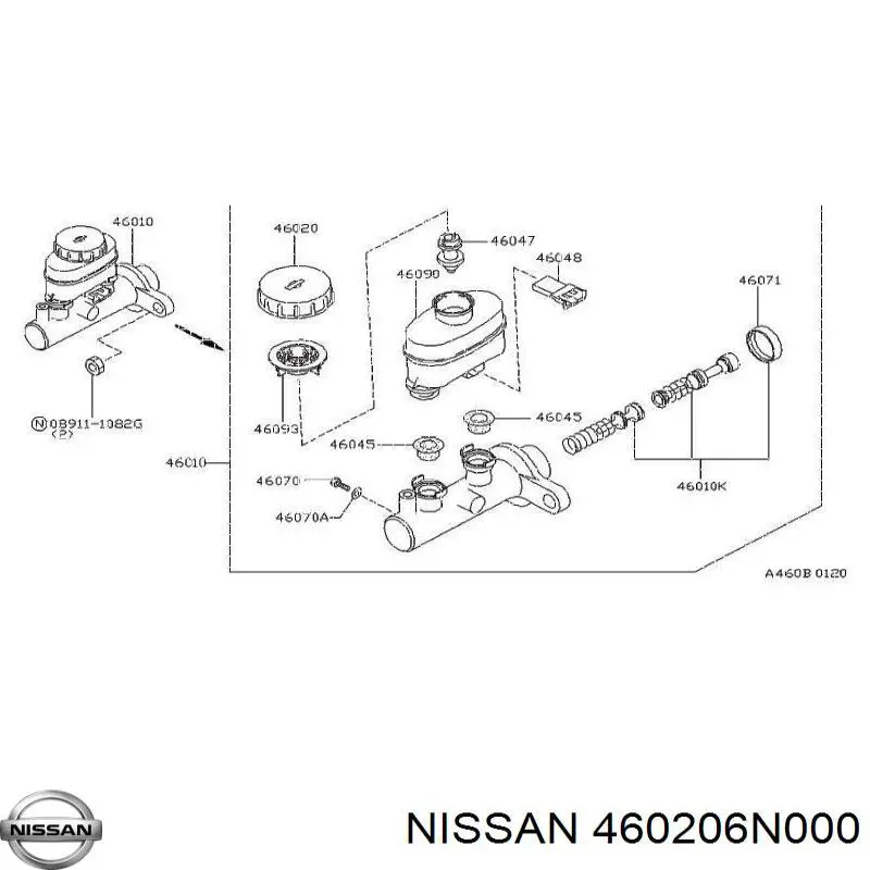 460206N000 Nissan 