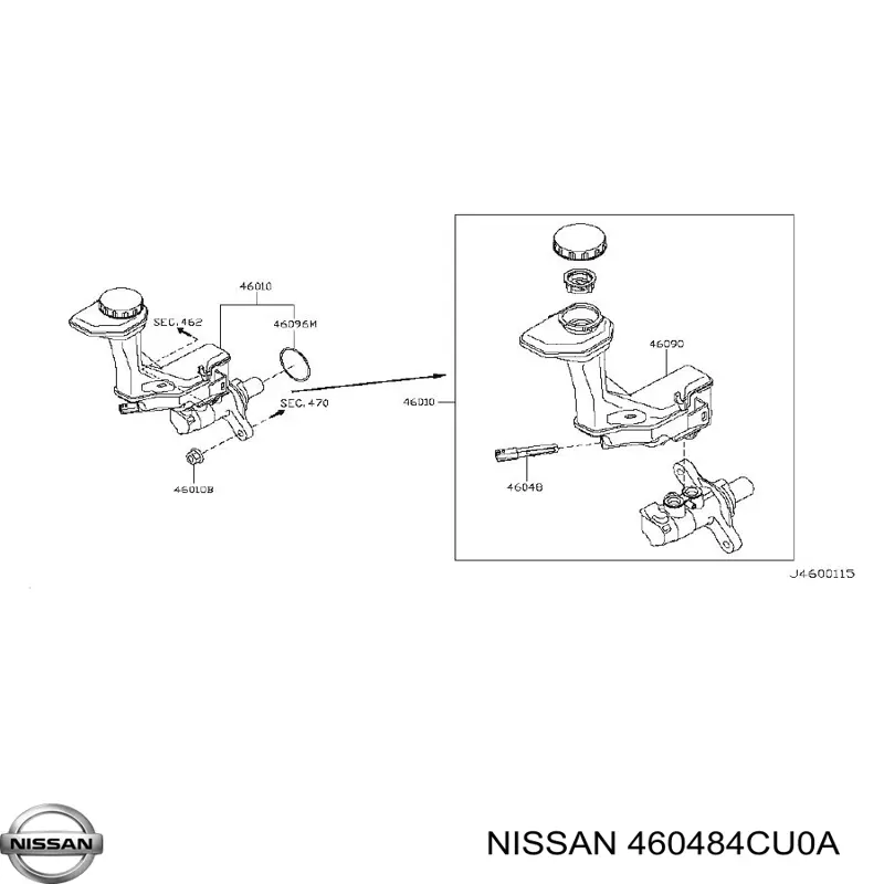 Nissan/Infiniti 460484CU0A цена, от 13.40 USD