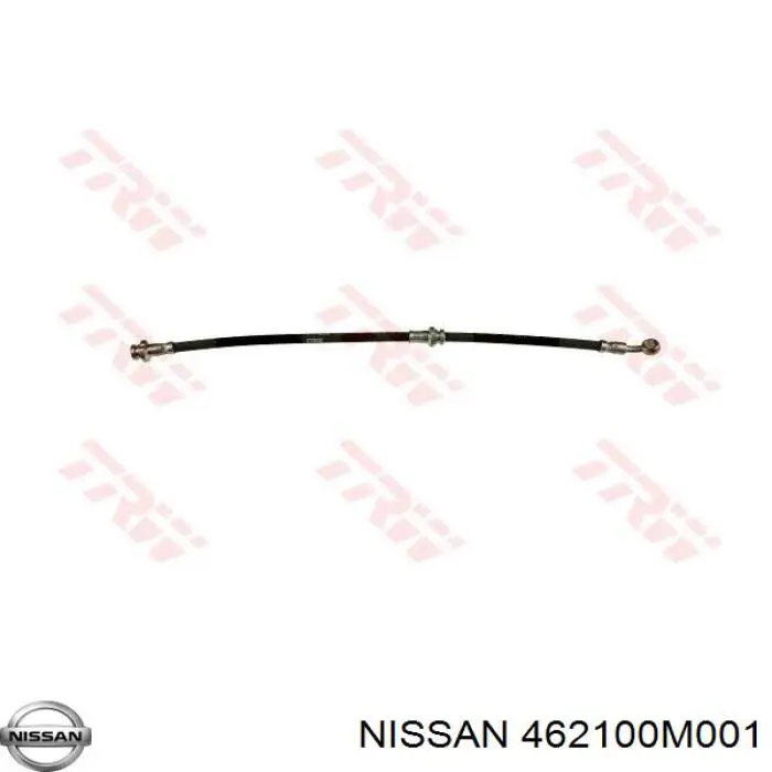 Купить 462100M001 Nissan/Infiniti Шланг тормозной передний, правый