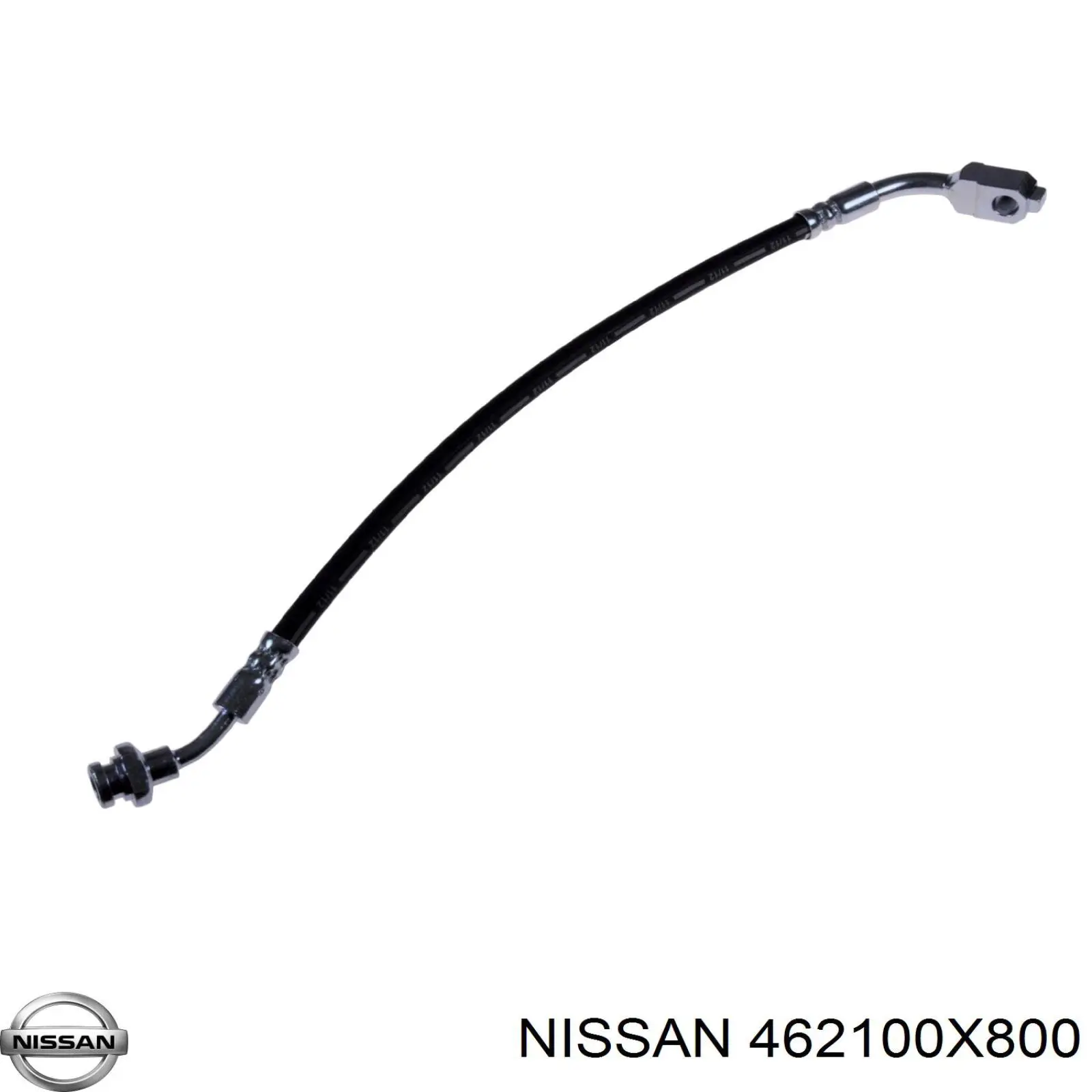Шланг тормозной передний правый Nissan 462100X800