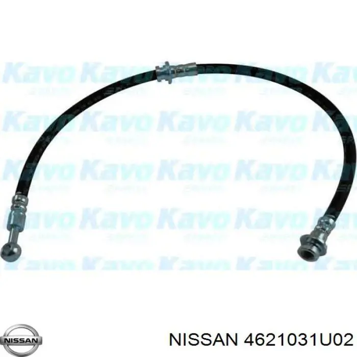 Купить 4621031U12 Nissan/Infiniti Шланг тормозной передний левый