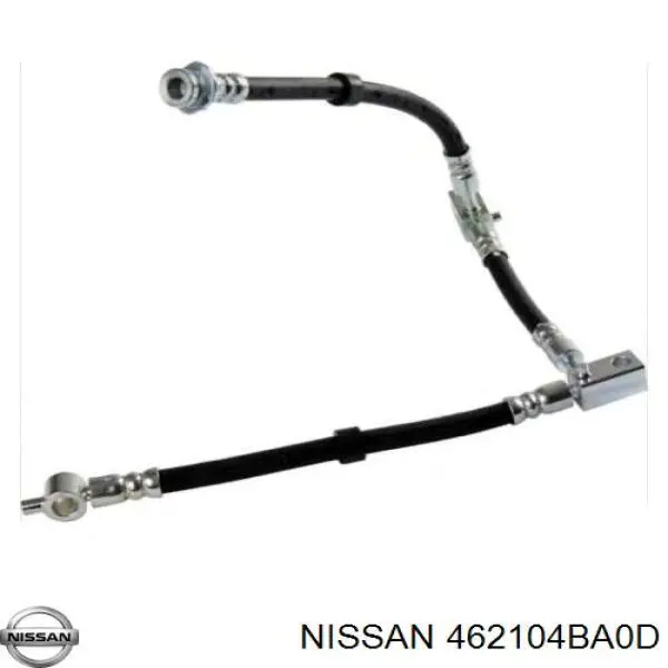 46210-4BA0D Nissan mangueira do freio traseira direita