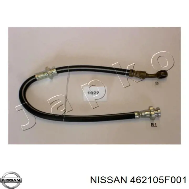 Шланг тормозной передний Nissan 462105F001