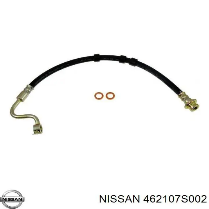 Шланг тормозной передний правый Nissan 462107S002