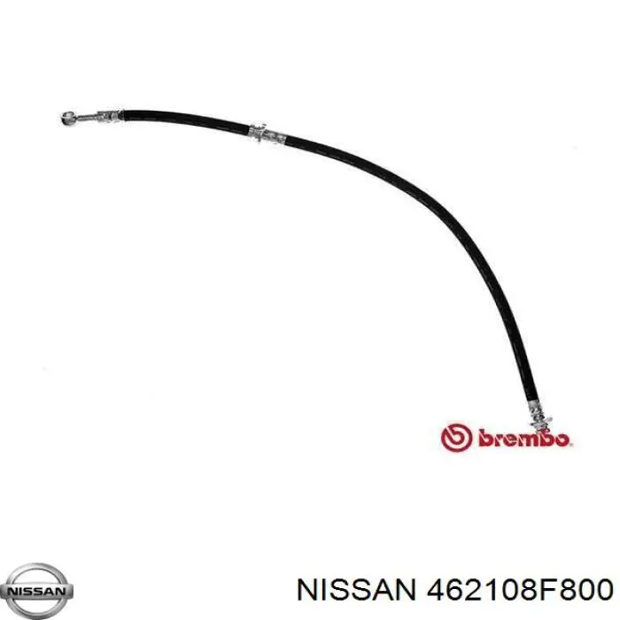 Шланг тормозной задний правый Nissan 462108F800