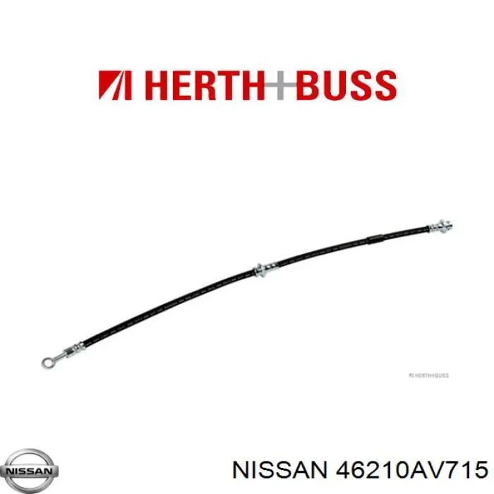 Купить 46210AV715 Nissan/Infiniti Шланг тормозной задний правый