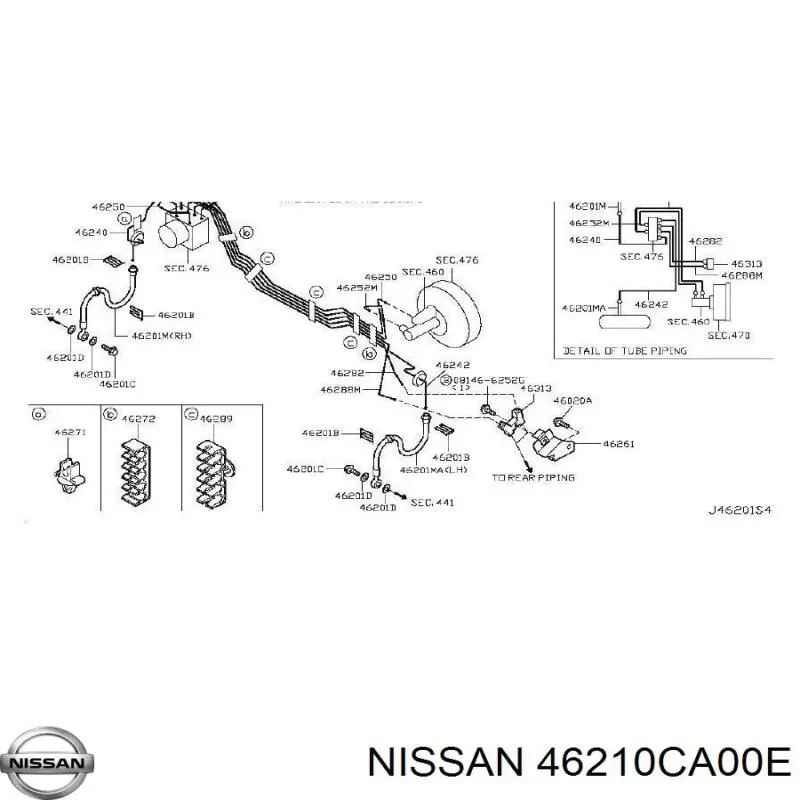  46210CA00E Nissan