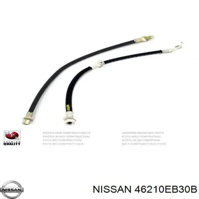 Передний правый тормозной шланг ABE C815032ABE