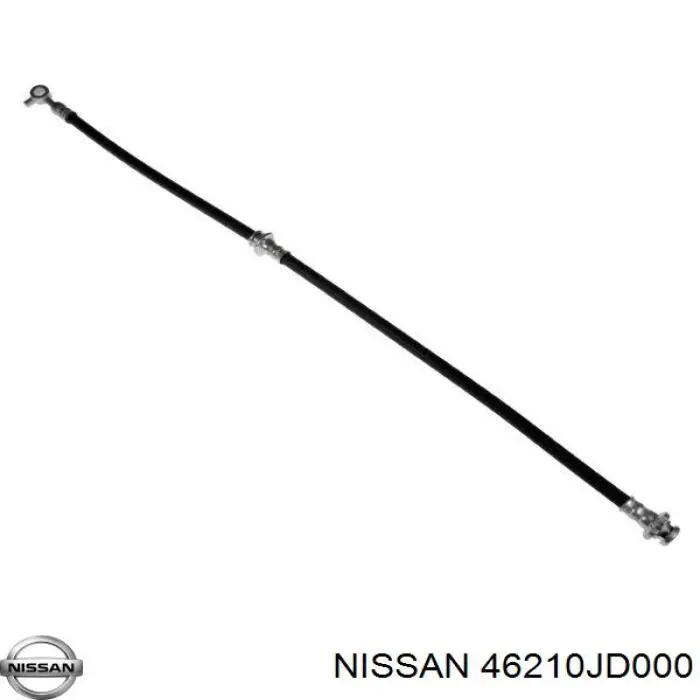 Шланг тормозной передний правый Nissan 46210JD000