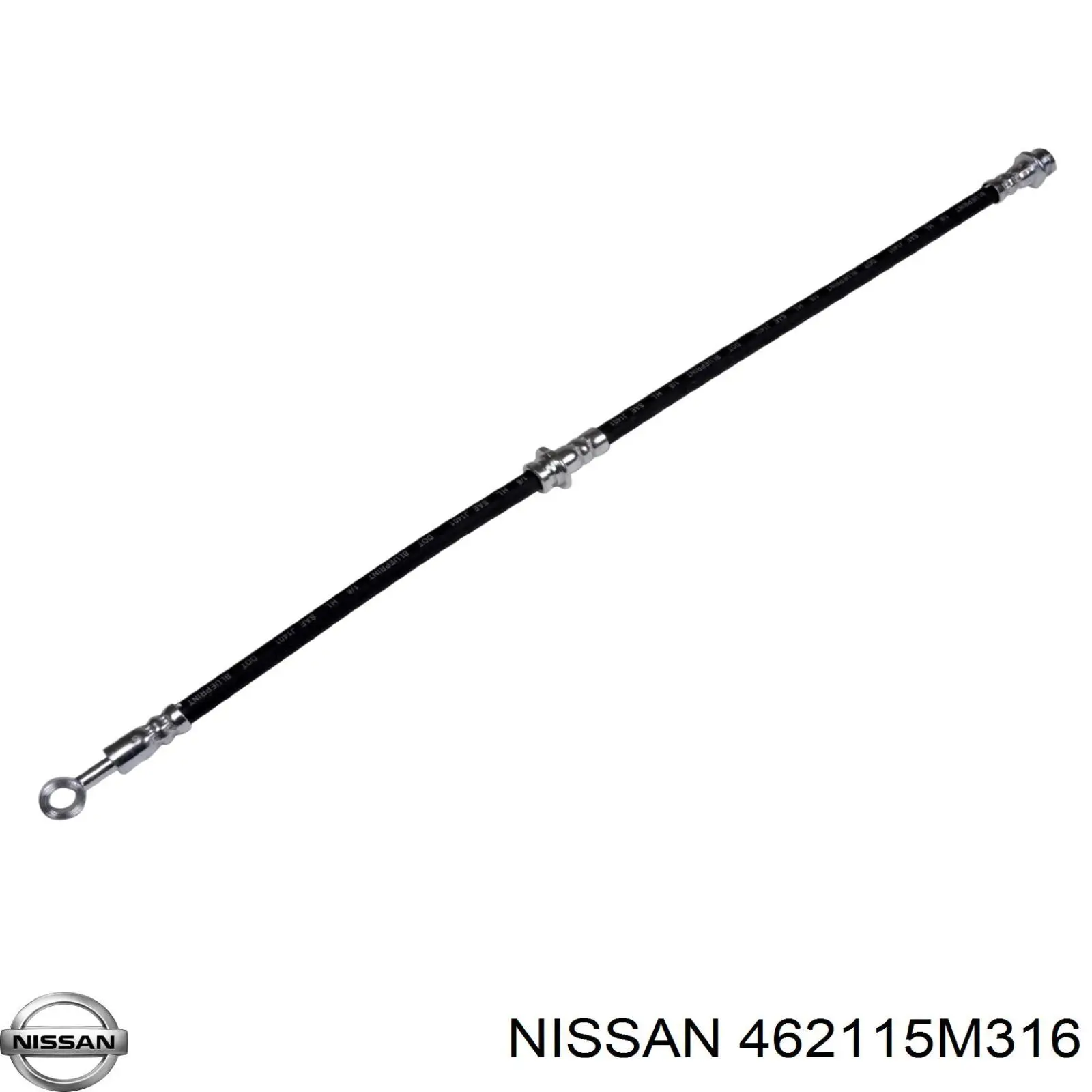 Шланг тормозной задний, левый Nissan/Infiniti 462115M316 цена, от 13.44 USD