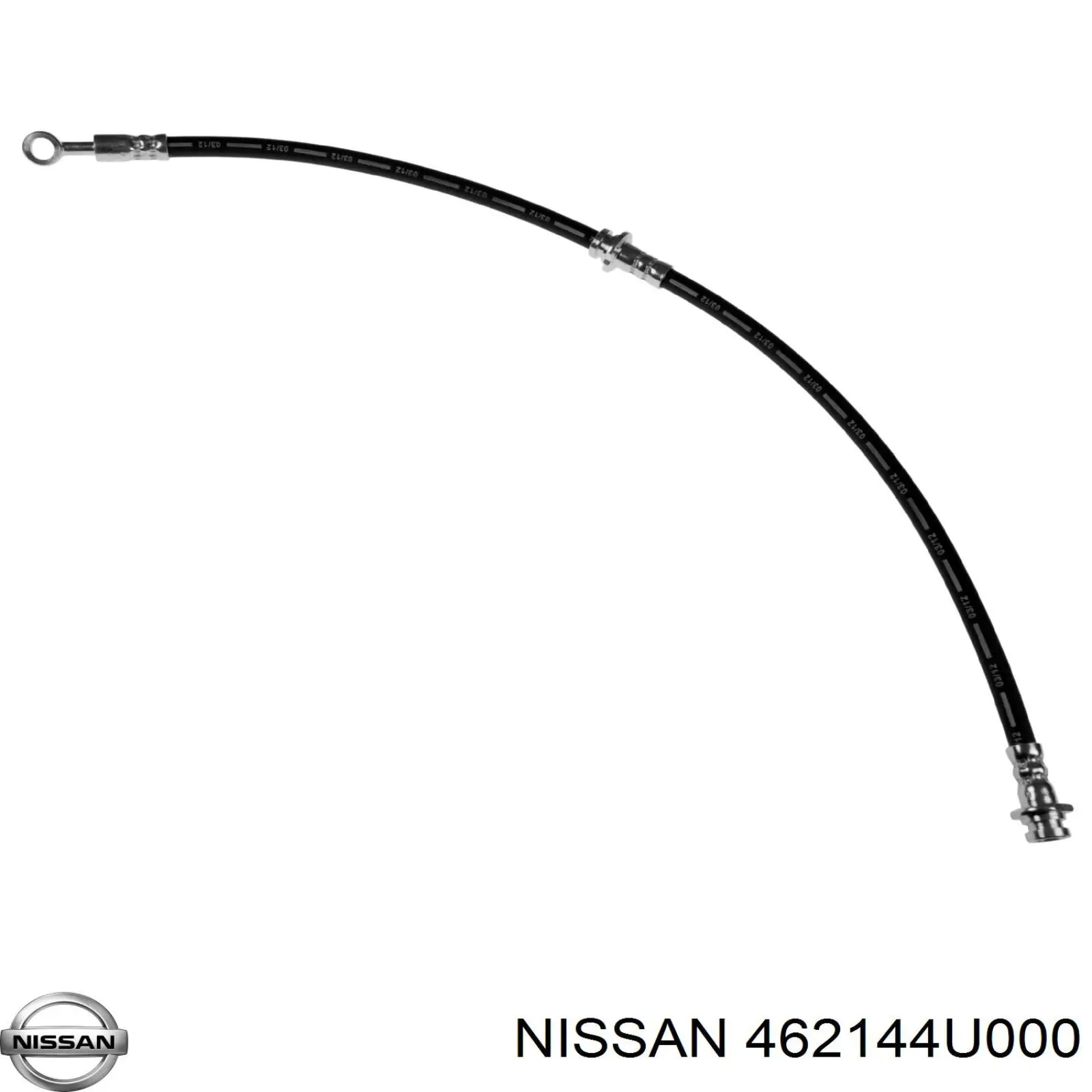 Шланг тормозной задний правый на Nissan Almera TINO 