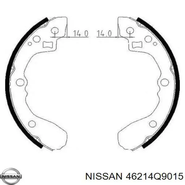 Тормозной шланг задний Nissan/Infiniti 46214Q9015 цена, от 44.52 USD