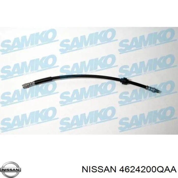 4624200QAA Nissan/Infiniti Гибкая тормозная трубка передняя