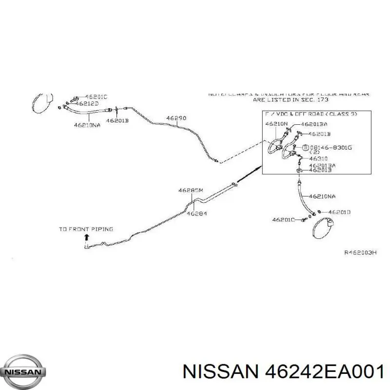  46242EA001 Nissan