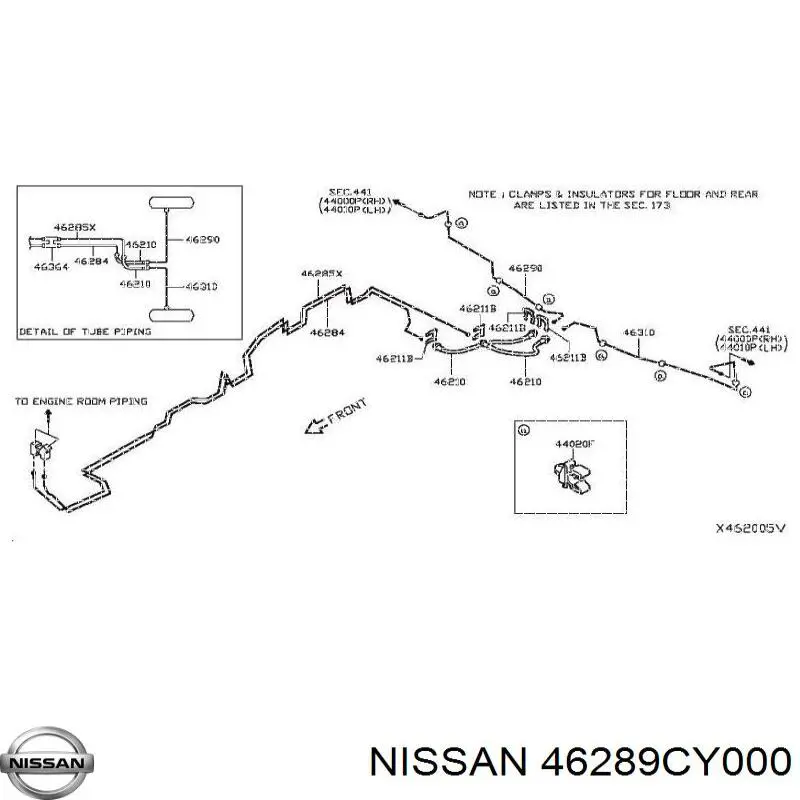 46289CY000 Nissan 