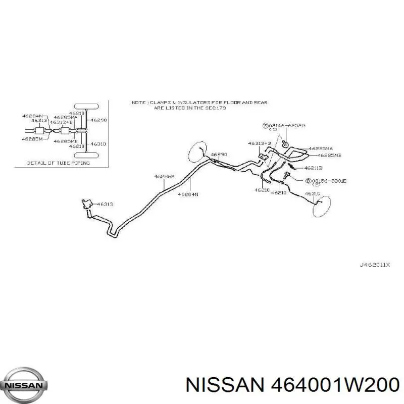 464001W200 Nissan/Infiniti 
