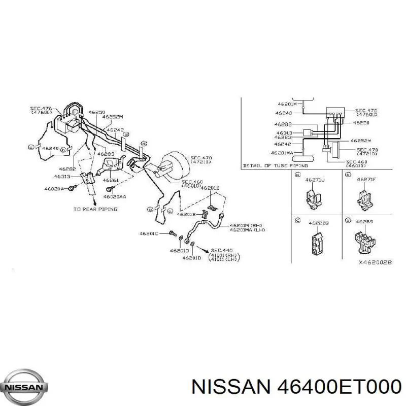 46400ET000 Nissan/Infiniti 