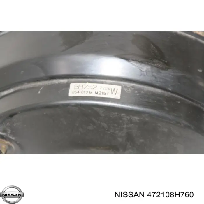 Вакуумник Nissan/Infiniti 472108H760 цена, от 11.40 USD