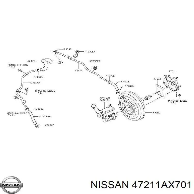  47211AX701 Nissan