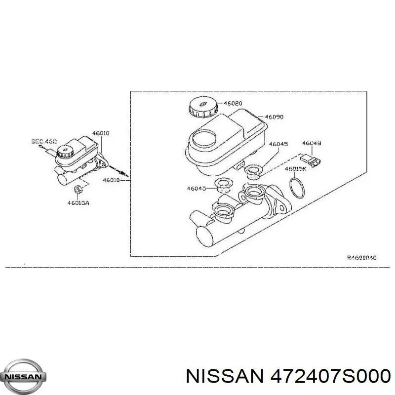  472407S000 Nissan