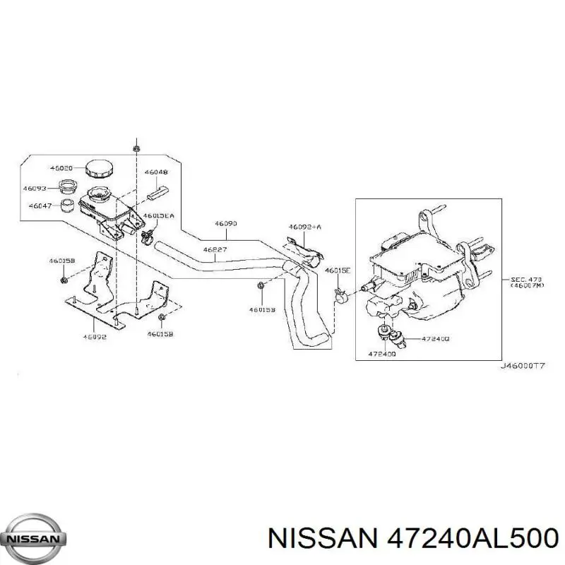  47240AL500 Nissan