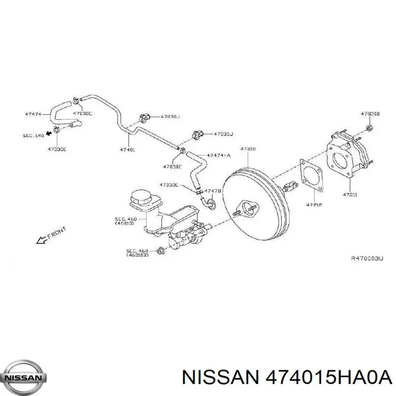 474015HA0A Nissan/Infiniti 