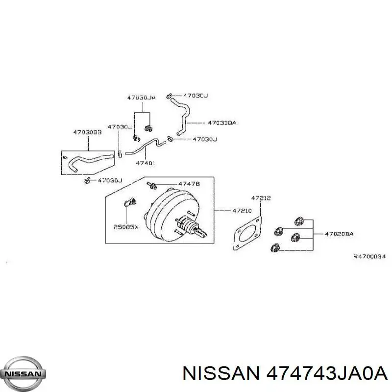 474743JA0A Nissan/Infiniti 