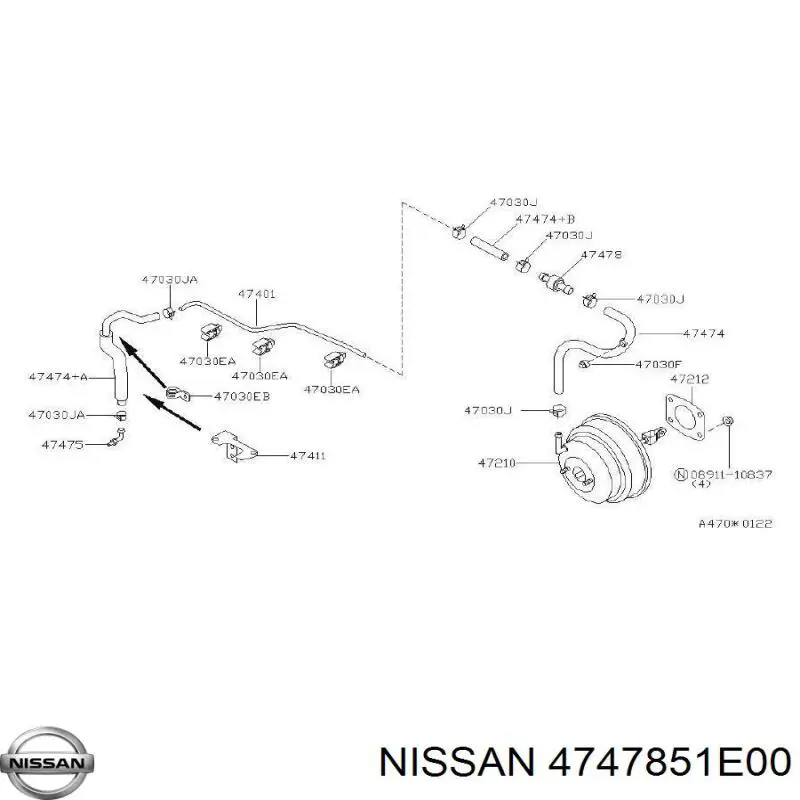  Nissan/Infiniti 4747851E00 цена, от 27.91 USD