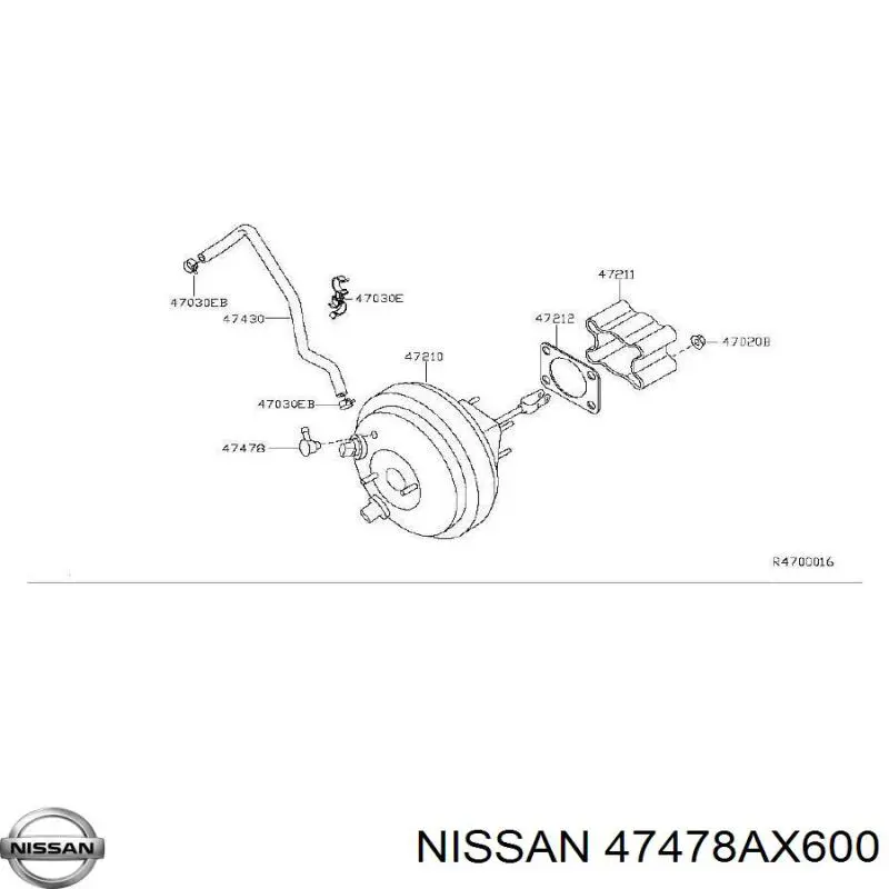  47478AX600 Nissan