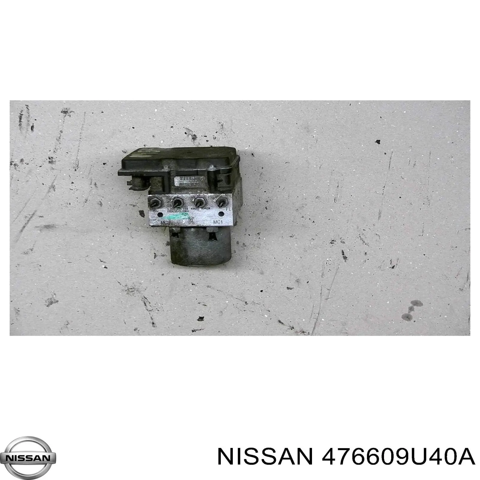 476609U40A Nissan/Infiniti Блок ABS гидравлический