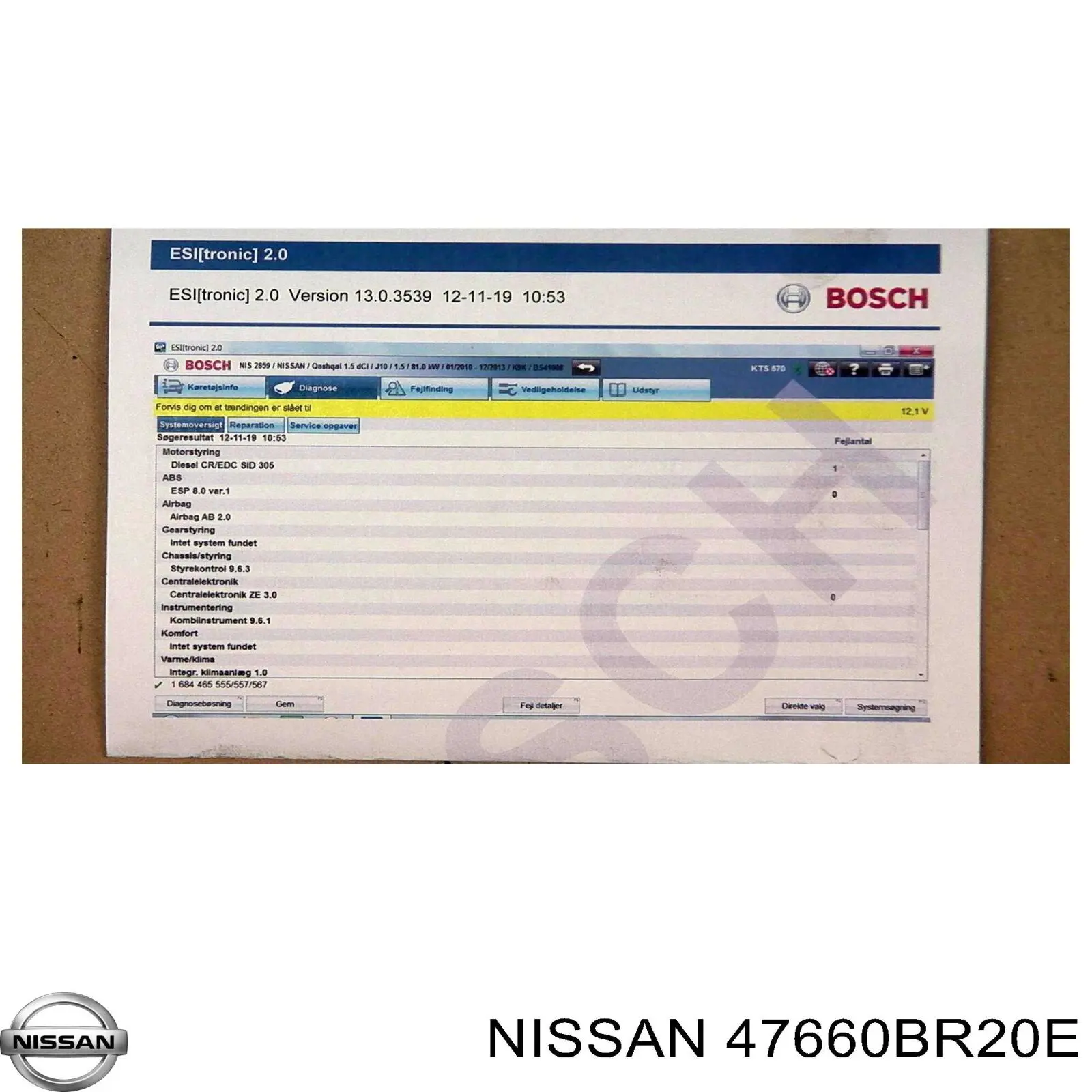 Гидроблок АБС Nissan/Infiniti 47660BR20E цена, от 375.71 USD
