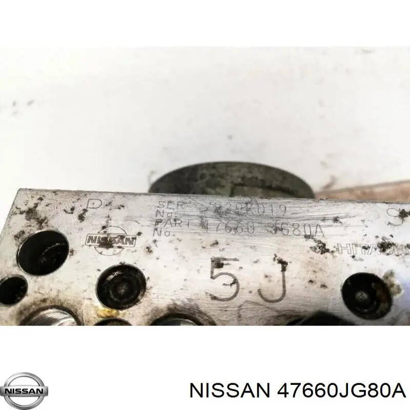 Купить 47660JG80A Nissan/Infiniti Блок управления ABS