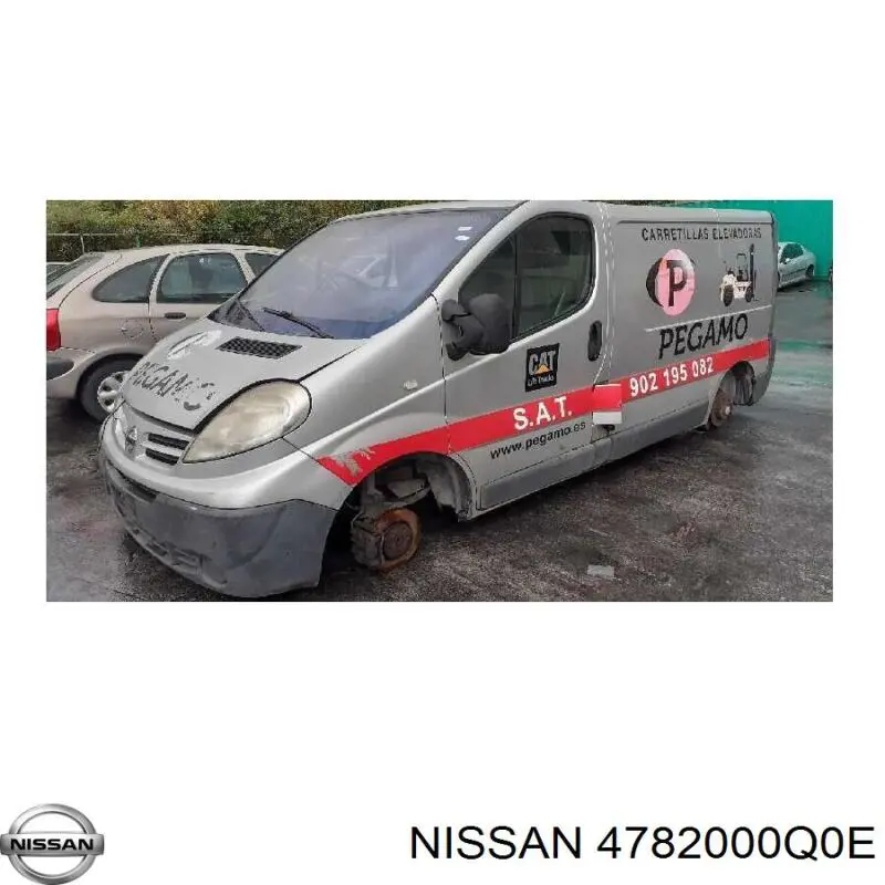Блок ABS гидравлический на Nissan Primastar  X83