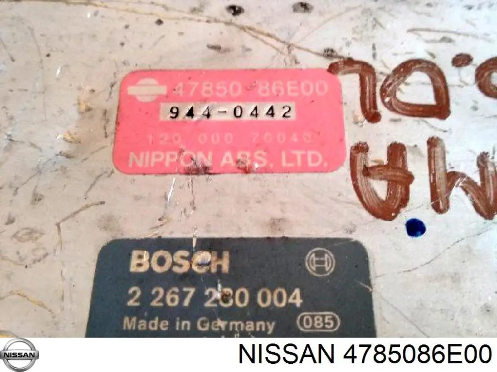 4785086E00 Nissan/Infiniti 