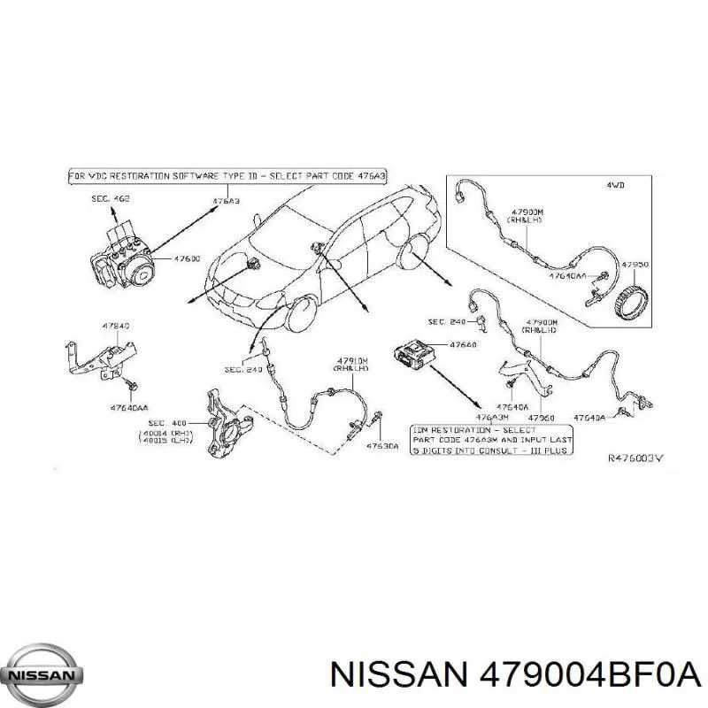 Датчик АБС (ABS) задний Tqparts TQ11229 цена, от 24.93 USD