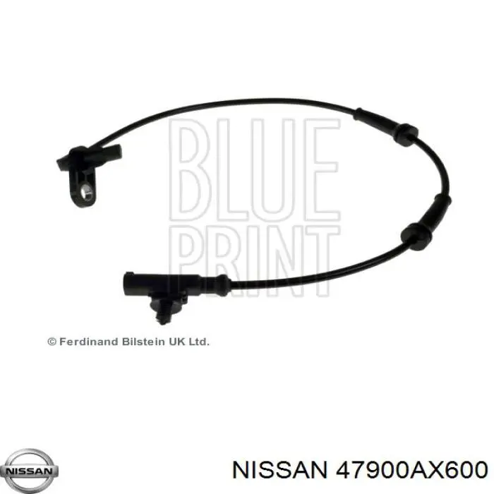Датчик АБС (ABS) задний правый Nissan 47900AX600