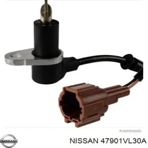 47901VL30A Nissan/Infiniti Задний левый датчик АБС