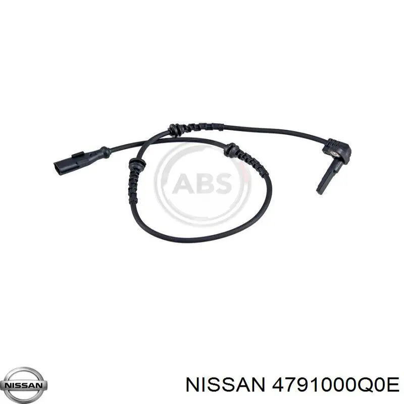 4791000Q0E Nissan датчик абс (abs передний)