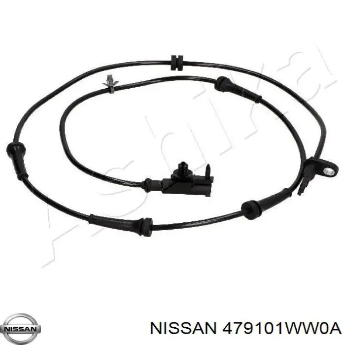 479101WW0A Nissan датчик абс (abs передний)